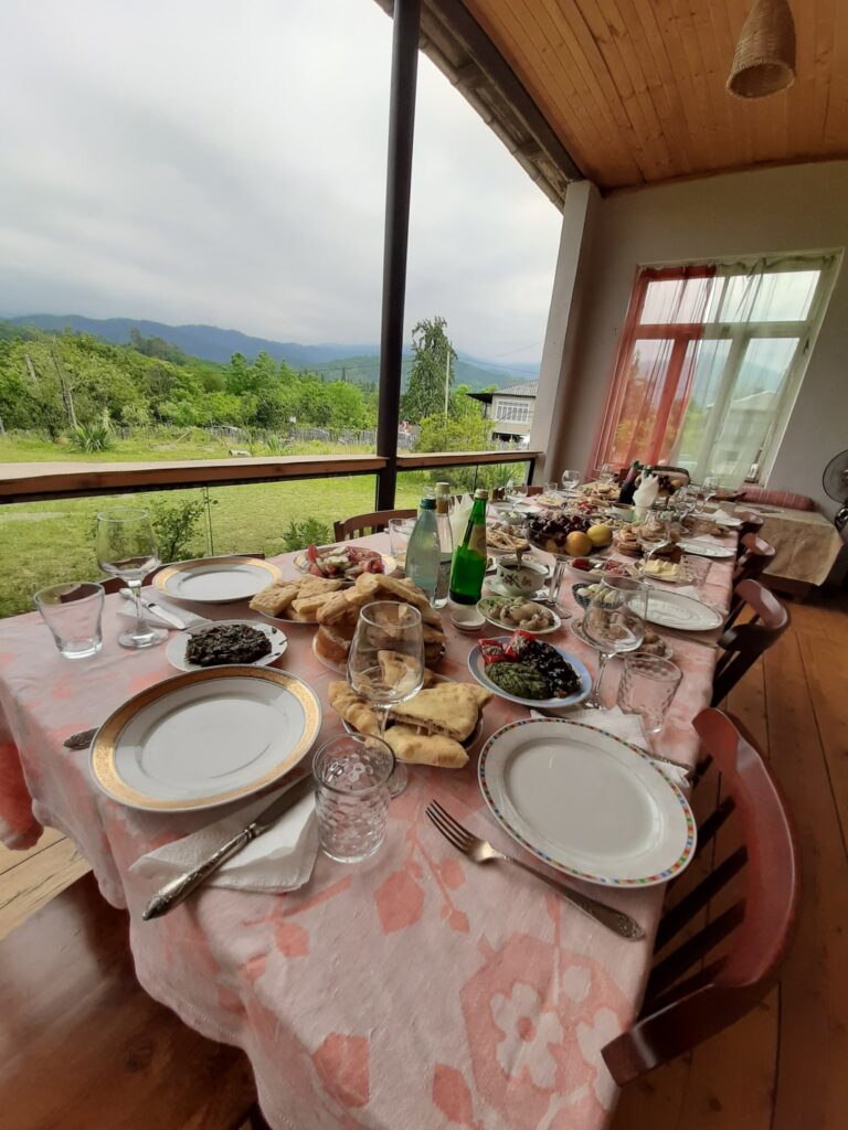 Almost ready for another fantastic feast at Komli